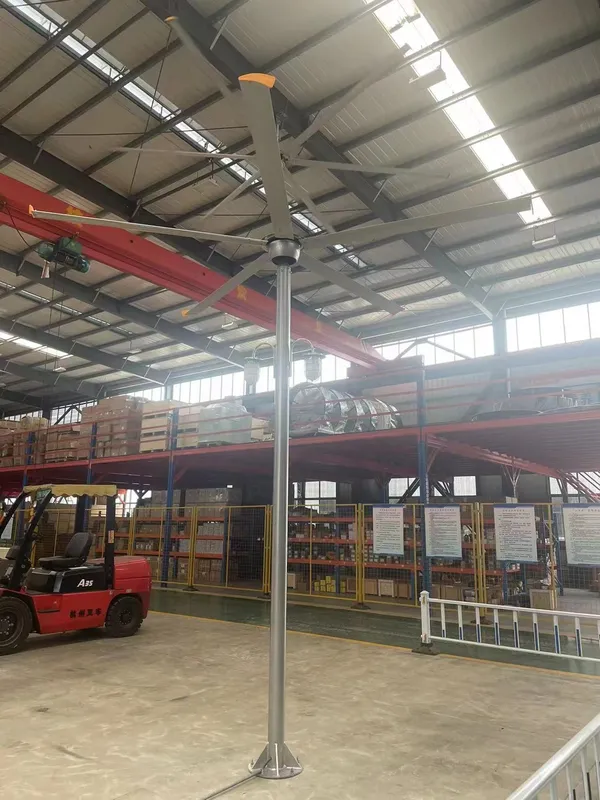 Household Hotel Ventilation Fan, Aluminum, HVLS - view 3