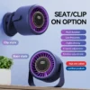Household Mini Clip Fan, Portable, Battery, Clip-On Fan - view 3
