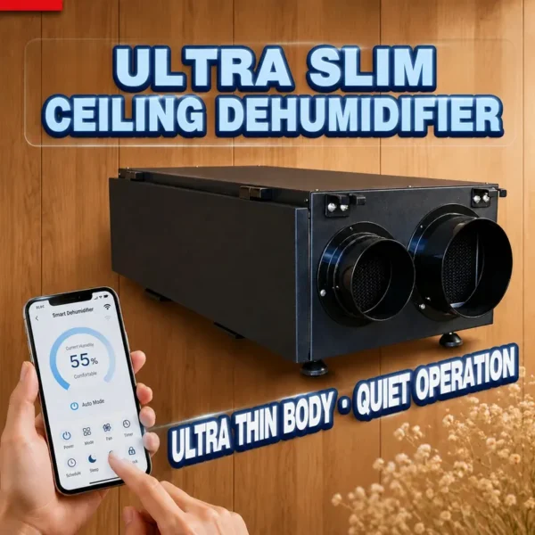 Household Refrigerant Dehumidifier, 30L, Portable - view 2