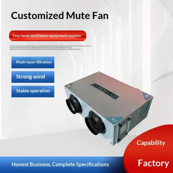 Household Silent Ventilation Fan - view 7