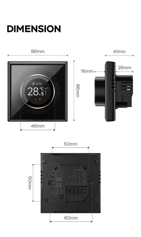 Household Wireless Wall-mounted Boiler, 110-230V - view 3