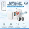 Hrv Fresh Air Ventilator, 220V, 125CFM - view 3
