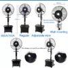 Humidifier, 650A, Wall - view 4