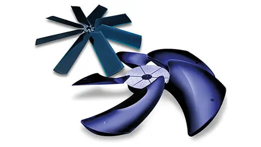 Hvls Industrial Ceiling Fan, BBW, 24ft - view 2