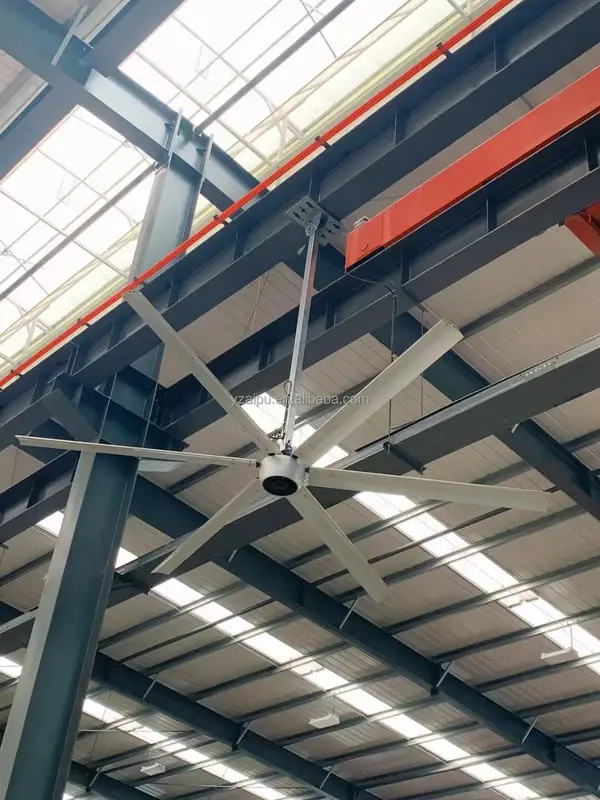 Hvls Industrial Ceiling Fan, PMSM, 10ft, 8ft, 12ft - view 2
