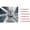 Hvls Industrial Fan, 110V, 220V, 380V, 12FT - view 5