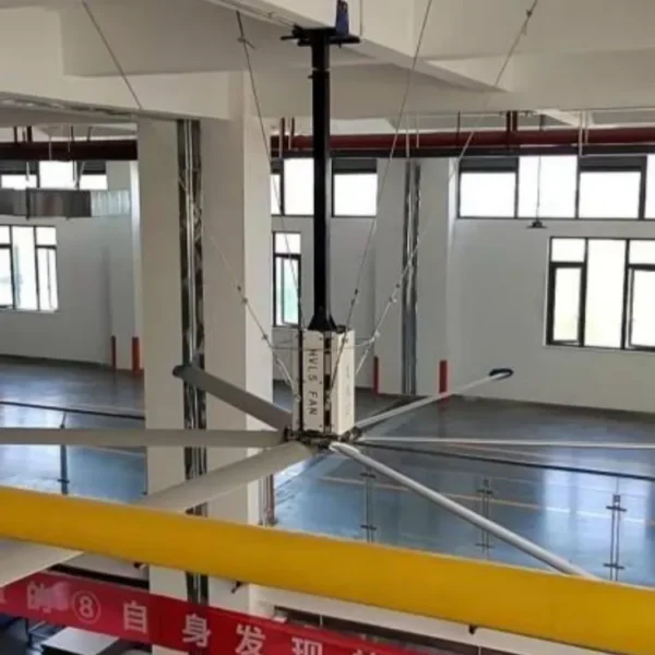 Hvls Industrial Fan, 6.1m, Ceiling, Aluminum - view 2