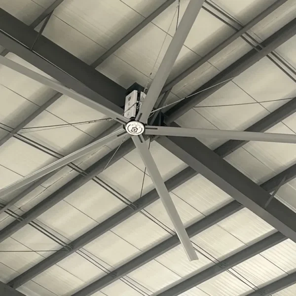 Hvls Industrial Fan, 6.1m, Ceiling, Aluminum - view 3