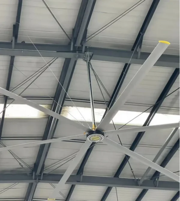 Hvls Industrial Large Fan, 24FT/1.5KW, 220 V, 1500W