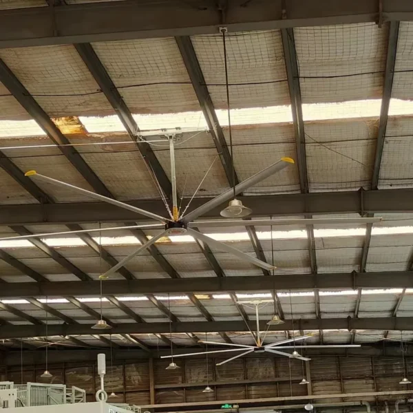 Hvls Industrial Large Fan, 24FT/1.5KW, 220 V, 1500W - view 3