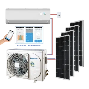 Hybrid Acdc Air Conditioner, Solar, BTU, Portable