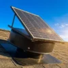 Hybrid Roof Exhaust Fan, Solar, 50W, IP68, Waterproof - view 3