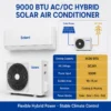 Hybrid Solar Air Conditioner, 9000, BTU, Inverter, Wall - view 5