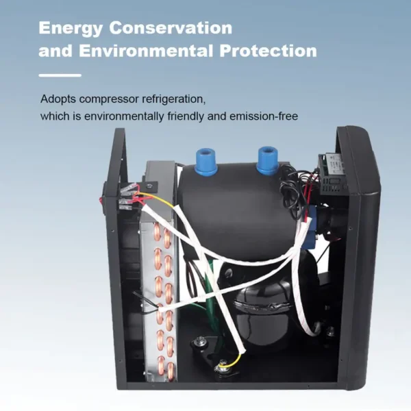Hydroponic Cooling System Chiller, 160L, 42.27GAL, 270W - view 4