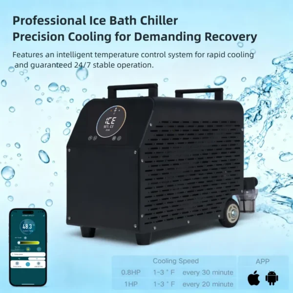 Hydroponic Water Chiller, 1HP, 110 V, 875W - view 3