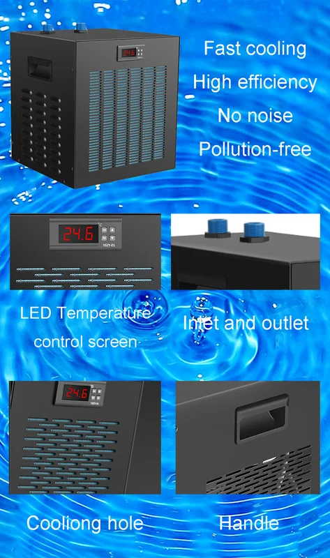 Hydroponic Water Chiller, 220V, 110-240V, 500w - view 6