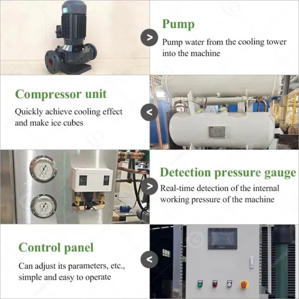 Ice Cube Ice Tube, 300kg, 200kg, 500kg - view 3