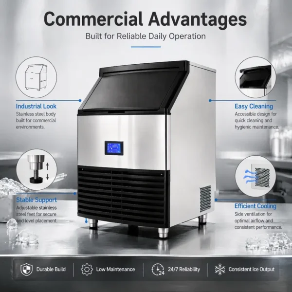 Ice Machine, 200kg, 110V, 680W - view 2