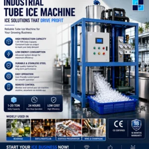 Ice Machine, 220-380V 50-60HZ, 3.4KW