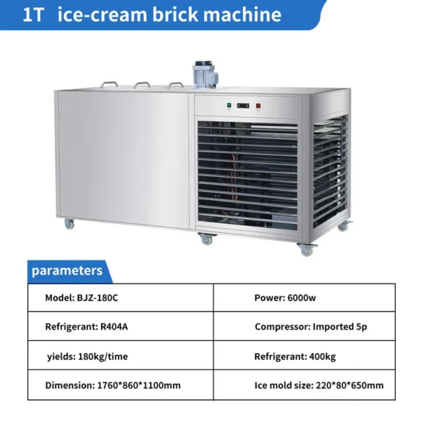 Ice Machine, 5-ton, 220 V, 3000w - view 4
