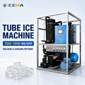Ice Machine, 500kg-1000kg/Day, 220V, 60Hz