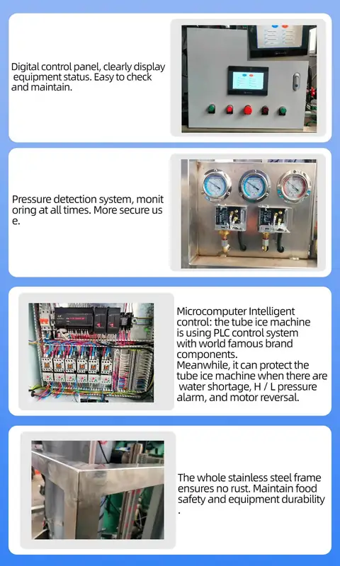 Ice Machine, 500kgs--35Tons, 220V-440V, 10.78KW - view 2