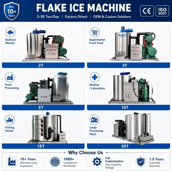 Ice Machine, 5T/24H, 220 V, 1.35KW - view 2
