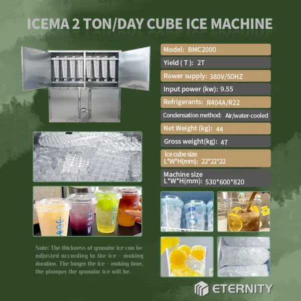 Ice Machine, 5Ton, DDP - view 2