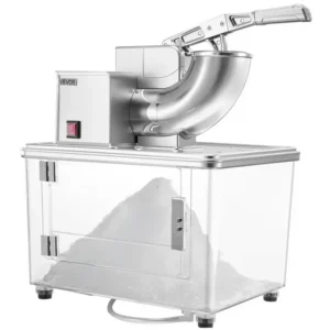Ice Machine, 661LBS/H, 350W, Stainless, Steel