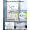 Ice Machine, 661LBS/H, 350W, Stainless, Steel - view 4