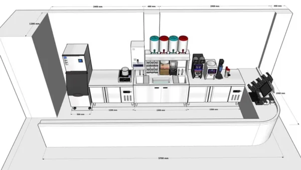 Ice Machine, HF-A6, 110V, 2.0 - view 3