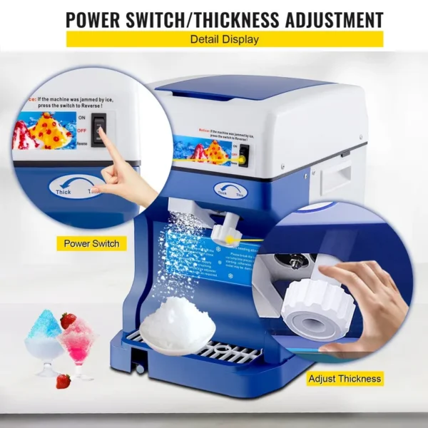 Ice Machines, 100kg/min, ABS, Plastic - view 4