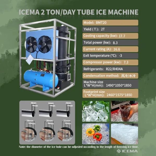 Ice Machines, 1ton, 2ton, 3ton, 5ton - view 4