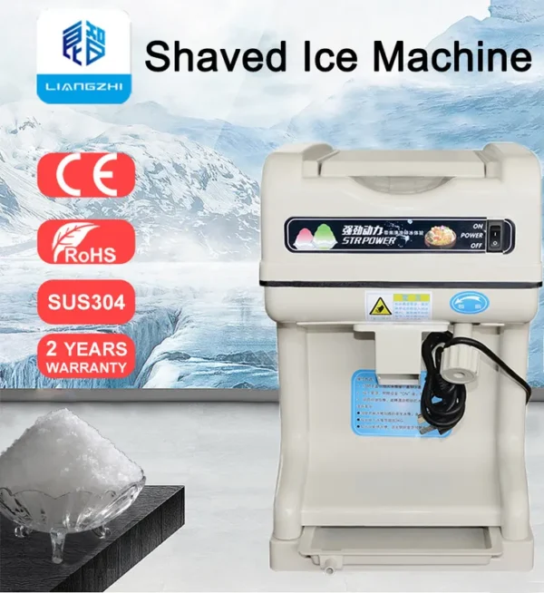 Ice Machines, 2Kg/Min, LZ-128, Stainless, Steel - view 3