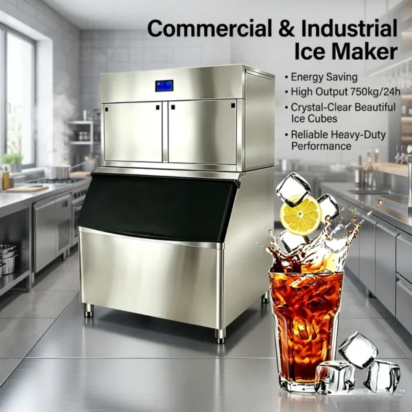 Ice Machines, 600kg, LOGO