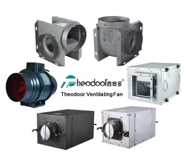 Inclined Flow Duct Fan, ABS, 220 V, Plastic - view 5