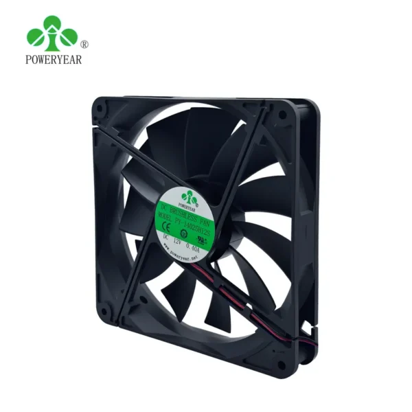 Incubator Cooling Fan, 14025, 140x140mm, Waterproof, Brushless - view 4