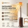 Independent Butane Infrared Heater, Portable, Gas, Metal