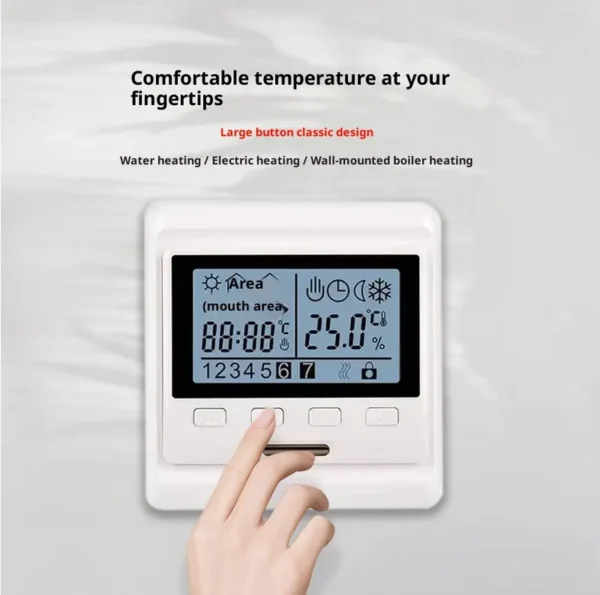 Indoor Heating Temperature Controller, E53, Electric - view 4