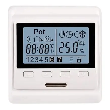 Indoor Heating Temperature Controller, E53, Electric - view 5