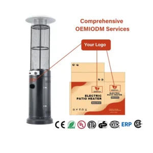 Indoor Outdoor Heater, LPG, Stainless Steel, Patio Heaters