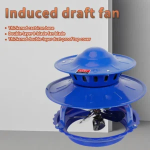 Induced Draft Fan, 100W, 2800RPM, 135-210mm, Copper