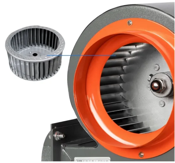 Induced Draft Fan, 220V, Centrifugal, Cast - view 2