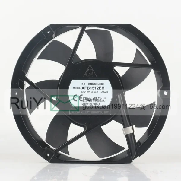 Industrial Afb1512eh Cooling Fan, 5V, 24V, 48V, 12V - view 2