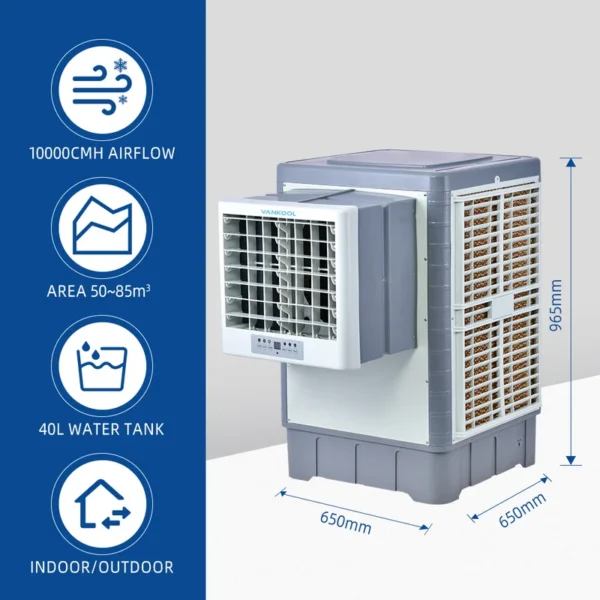 Industrial Air Conditioner, Solar, Wall - view 3