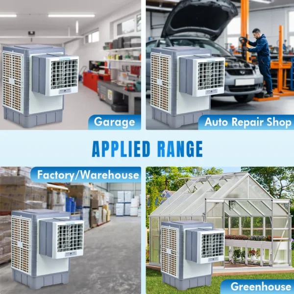 Industrial Air Conditioner, Solar, Wall - view 6