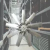 Industrial Axial Blades Fan, Aluminum, Aluminum Alloy - view 6