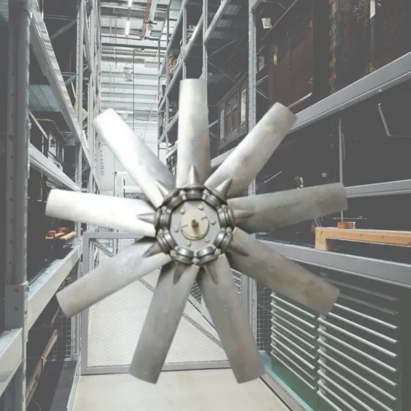 Industrial Axial Blades Fan, Aluminum, Aluminum Alloy - view 6
