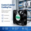 Industrial Axial Cooling Fan, PD180B-220, 180x180x61mm - view 5