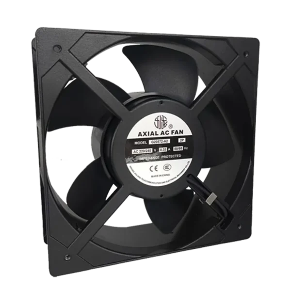 Industrial Axial Cooling Fan, YC20572, 100V, 205*205*72mm - view 2